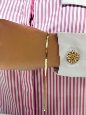 Złota Bransoletka Jodełka