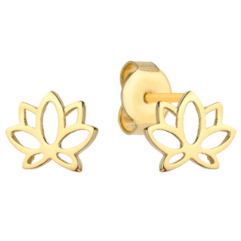 Kolczyki ,,Kwiat Lotosu"