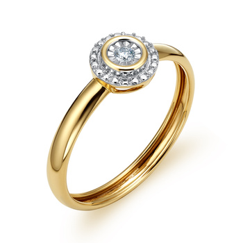  Pierścionek zaręczynowy z brylantem 